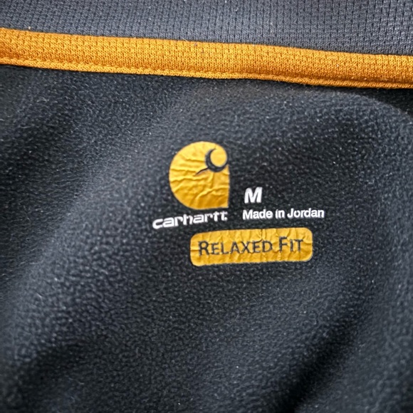 Carhartt Heather Gray Quarter-Zip Pullover - Picture 12 of 15